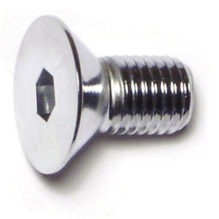 MIDWEST FASTENER 5/16"-24 Socket Head Cap Screw, Chrome Plated Steel, 5/8 in Length, 10 PK 74188